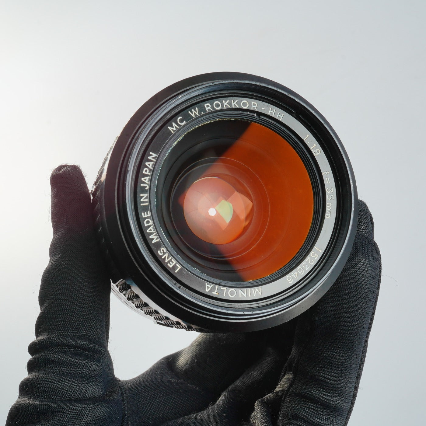 MINOLTA MC W.ROKKOR HH 35mm F/1.8 単焦点レンズ