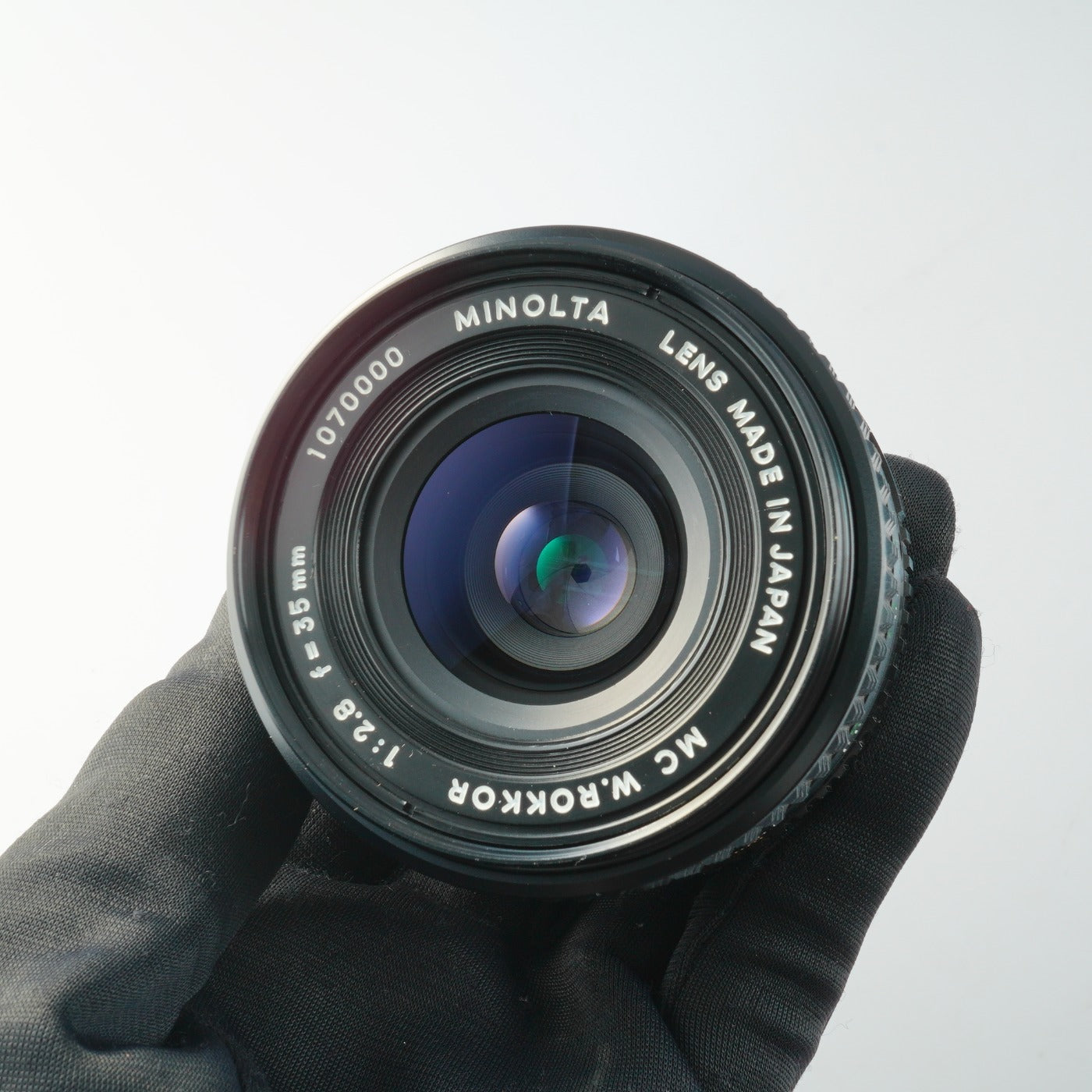 MINOLTA MC W.Rokkor 35mm F/2.8 単焦点レンズ