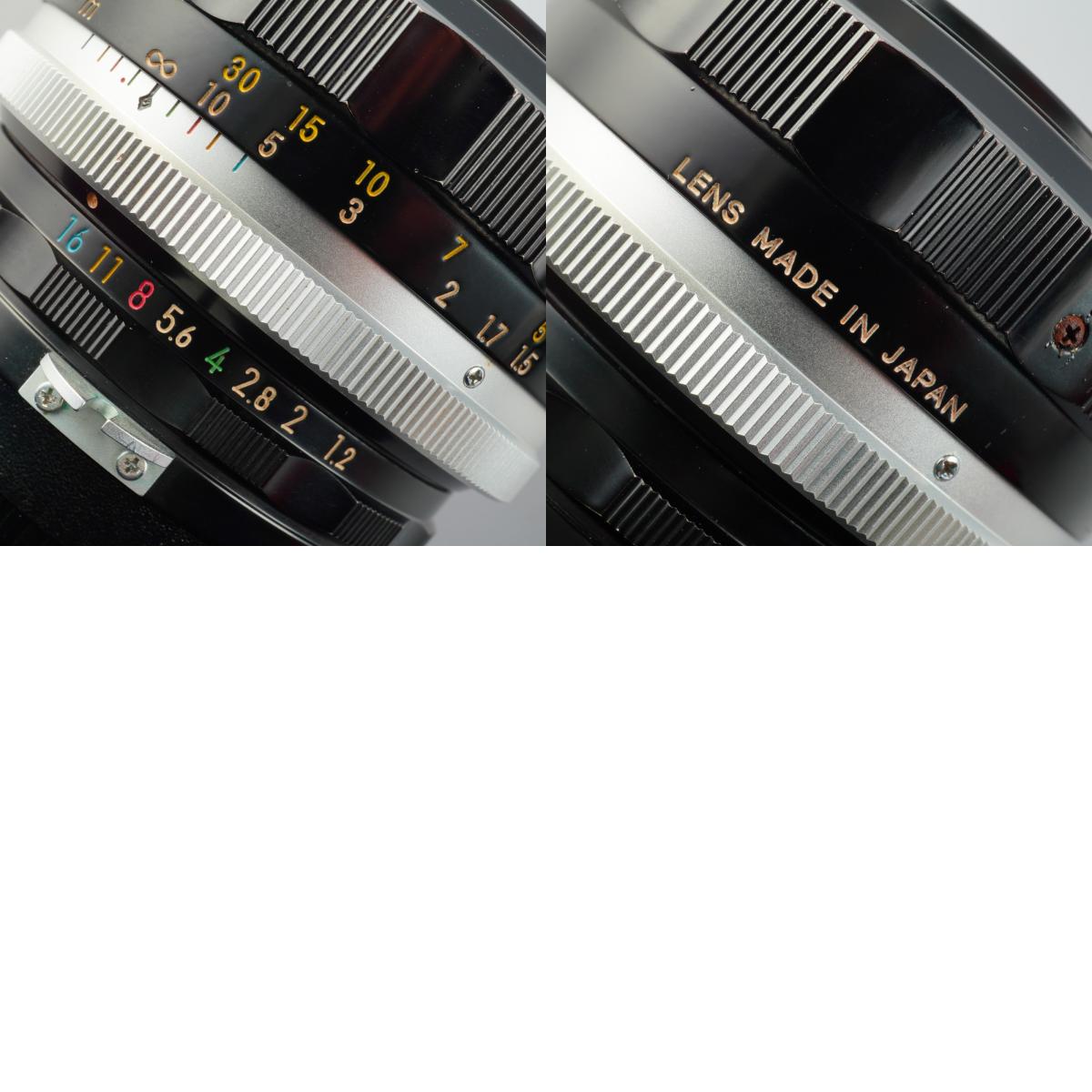 Nikon 非Ai Nikkor-S.C Auto 55mm F/1.2 単焦点レンズ