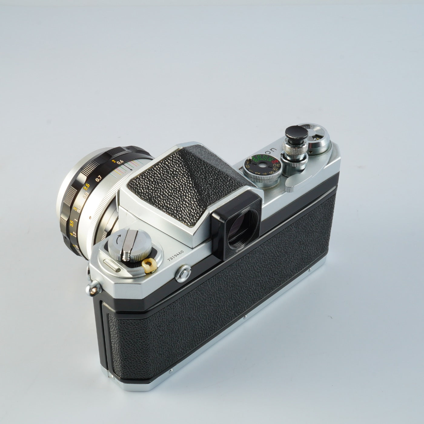 【Serviced】 Nikon F Eyelevel Silver + NIKKOR 50mm F/1.4 MF フィルム一眼レフカメラ
