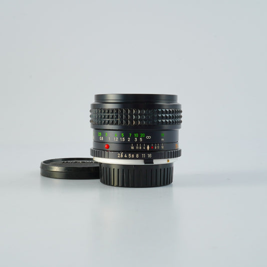 MINOLTA MC W.ROKKOR-HG 35mm F/2.8 単焦点レンズ