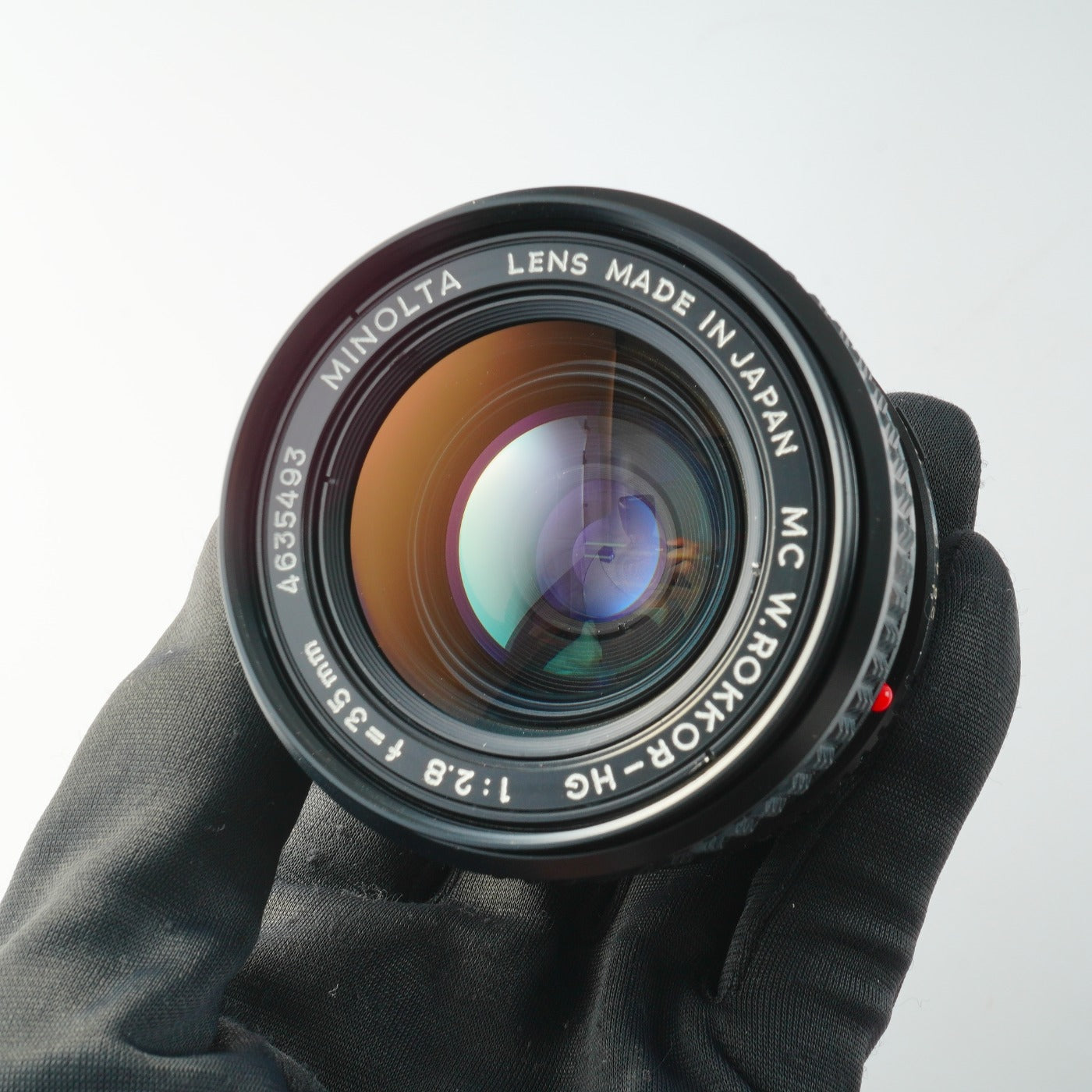 MINOLTA MC W.ROKKOR-HG 35mm F/2.8 単焦点レンズ