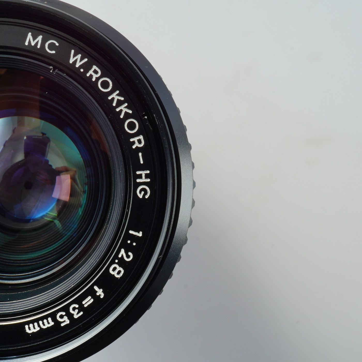 MINOLTA MC W.ROKKOR-HG 35mm F/2.8 単焦点レンズ