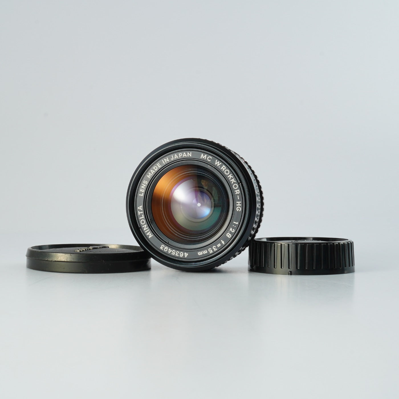 MINOLTA MC W.ROKKOR-HG 35mm F/2.8 単焦点レンズ