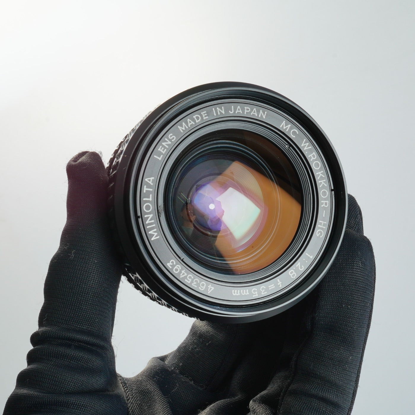 MINOLTA MC W.ROKKOR-HG 35mm F/2.8 単焦点レンズ