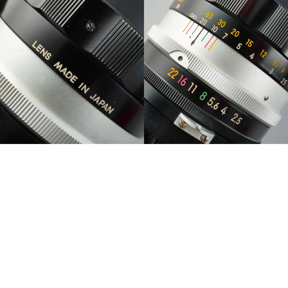 Nikon 非Ai NIKKOR-P Auto 105mm F/2.5 単焦点レンズ