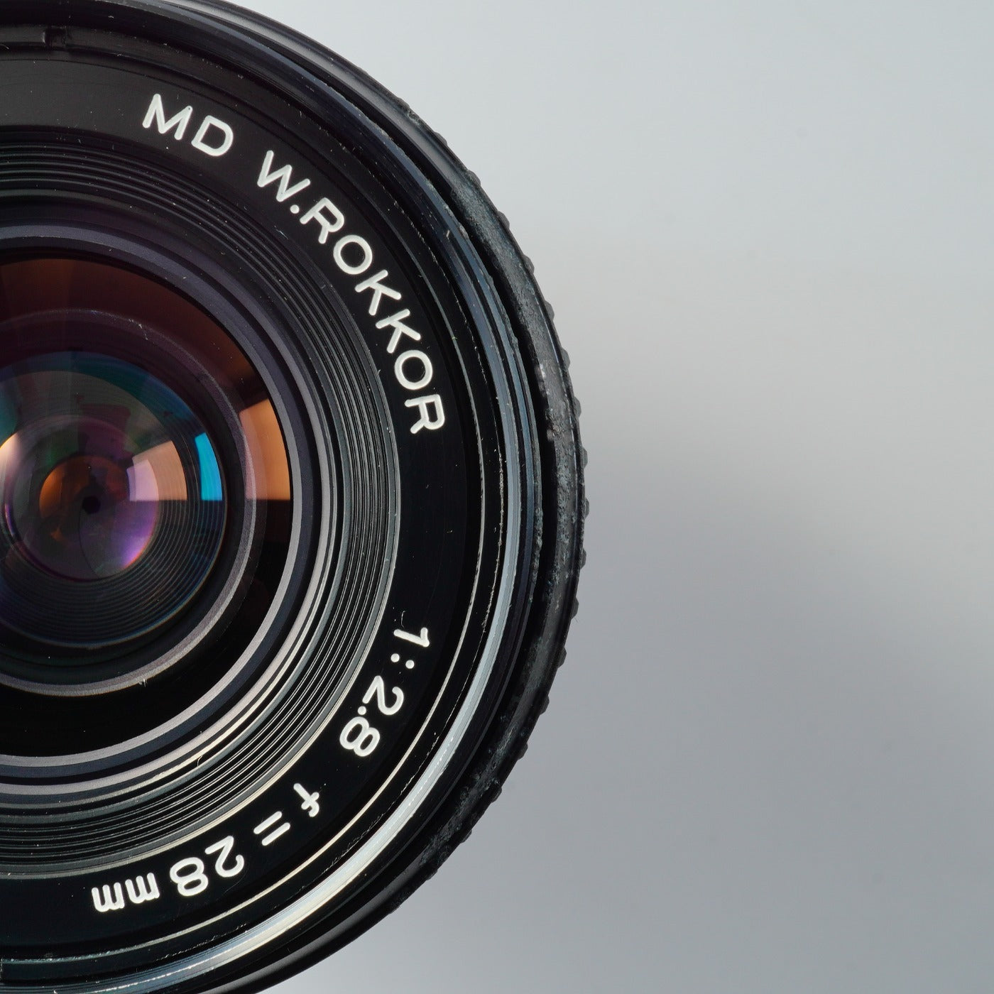 MINOLTA MD W.Rokkor 28mm F/2.8 単焦点レンズ