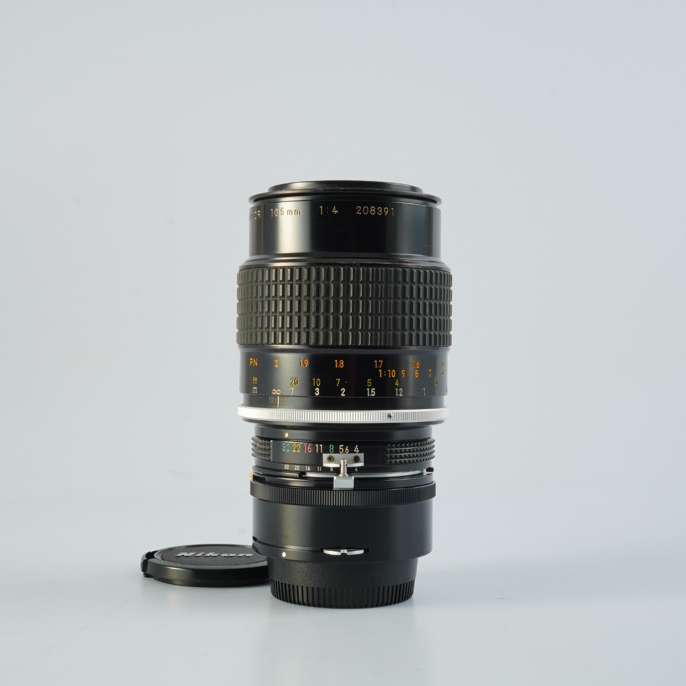 Nikon 非Ai Micro-NIKKOR 105mm F/4 + PK-3 27.5 単焦点レンズ
