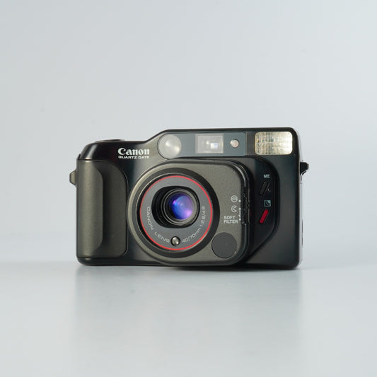 Canon Autoboy TELE QUARTZ DATE (SURE SHOT TELE) 40mm F/2.8 ・ 70mm F/4.9 コンパクトフィルムカメラ