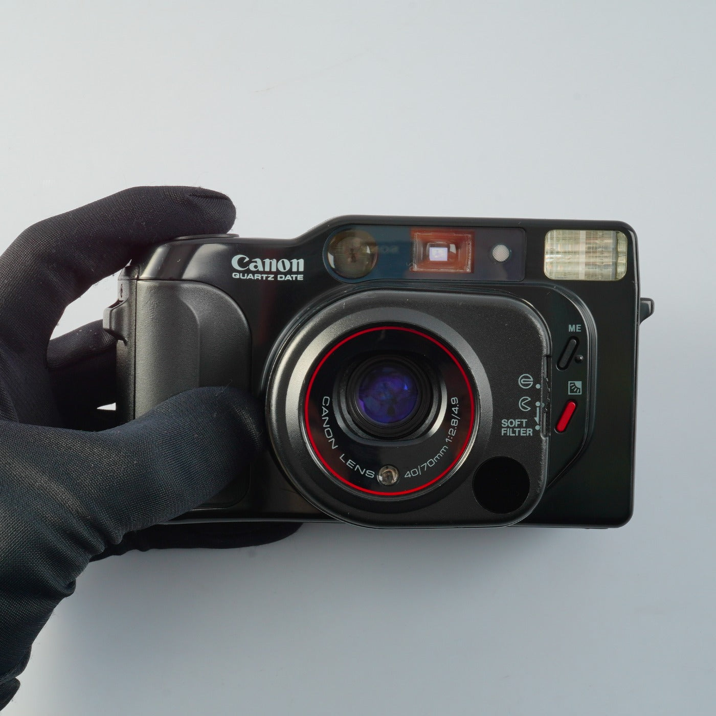 Canon Autoboy TELE QUARTZ DATE (SURE SHOT TELE) 40mm F/2.8 ・ 70mm F/4.9 コンパクトフィルムカメラ