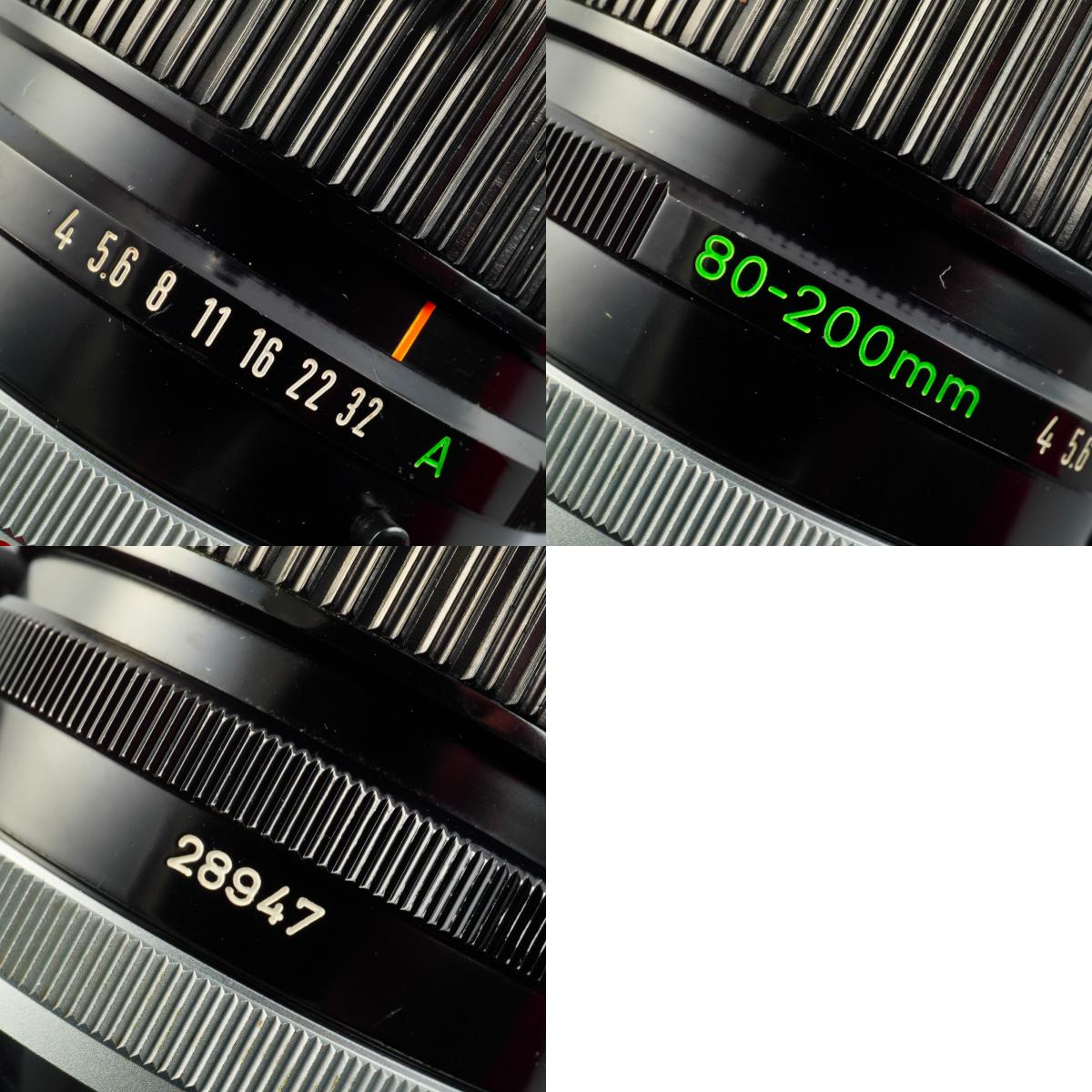 Canon FD 80-200mm F/4 S.S.C. ズームレンズ