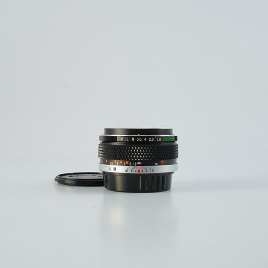 OLYMPUS OM-System F.Zuiko Auto-S 50mm F/1.8 単焦点レンズ