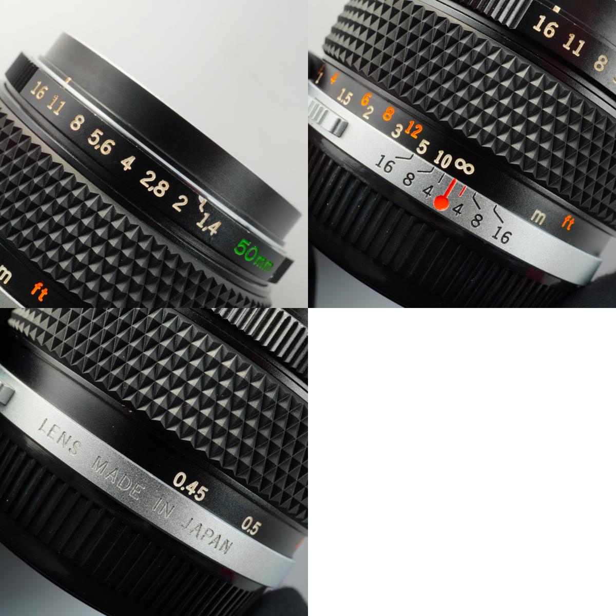 OLYMPUS OM-SYSTEM G.ZUIKO AUTO-S 50mm F/1.4 単焦点レンズ
