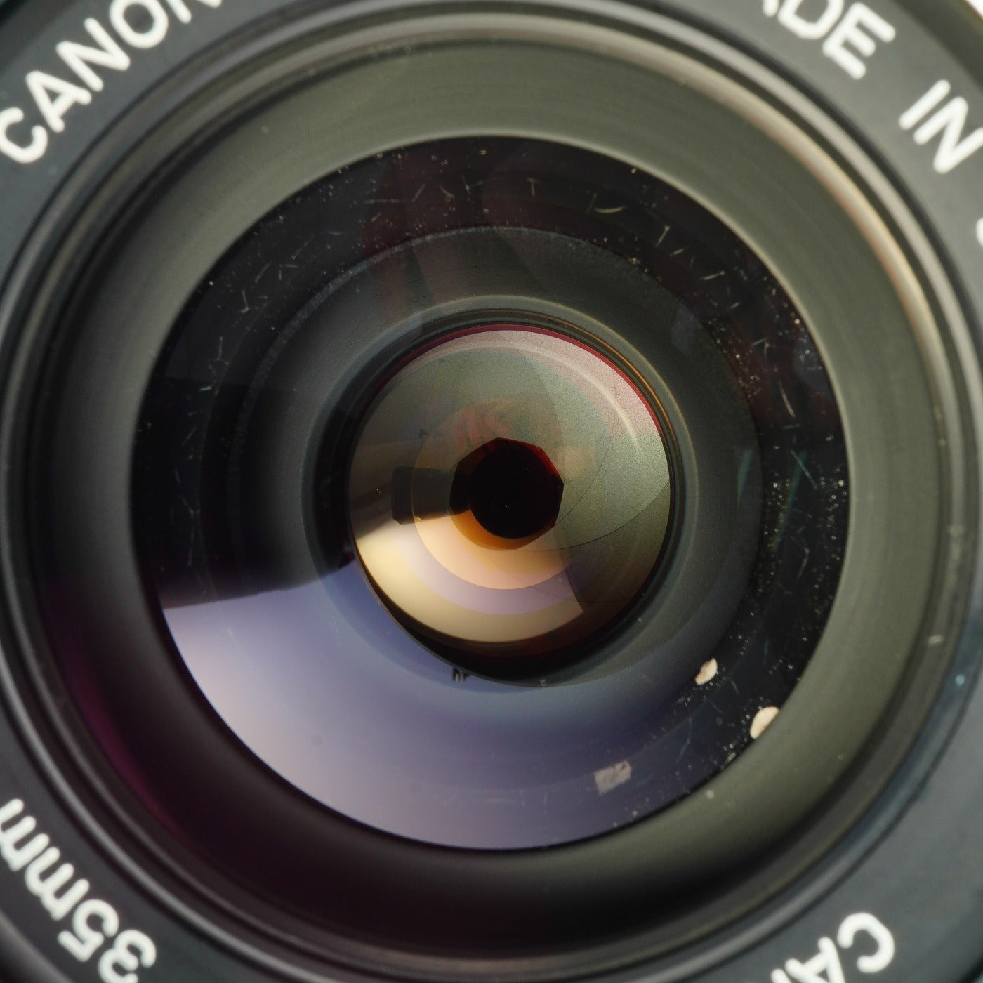 Canon FD 35mm F/2 Concave "O" 単焦点レンズ