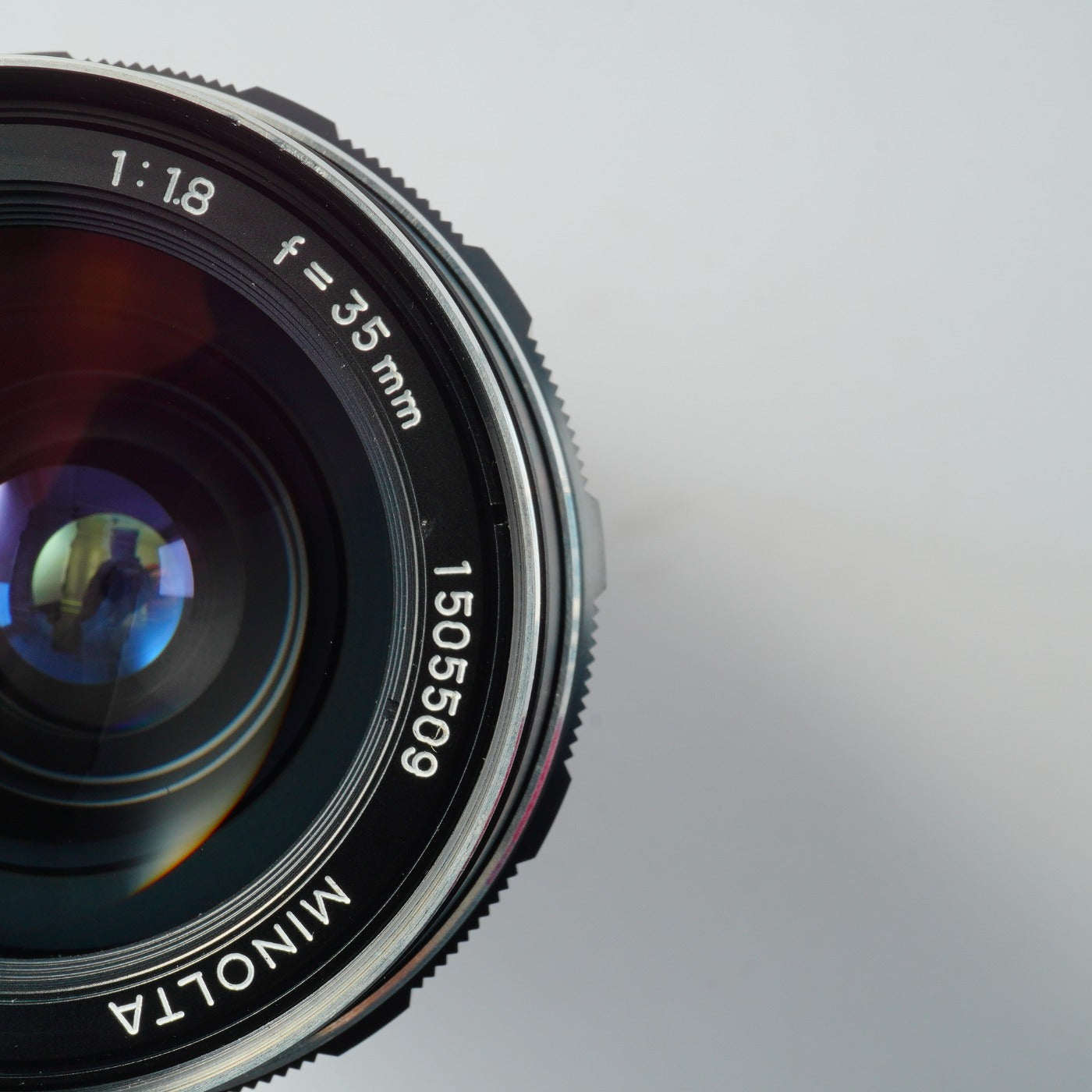 MINOLTA MC W.ROKKOR HH 35mm F/1.8 単焦点レンズ