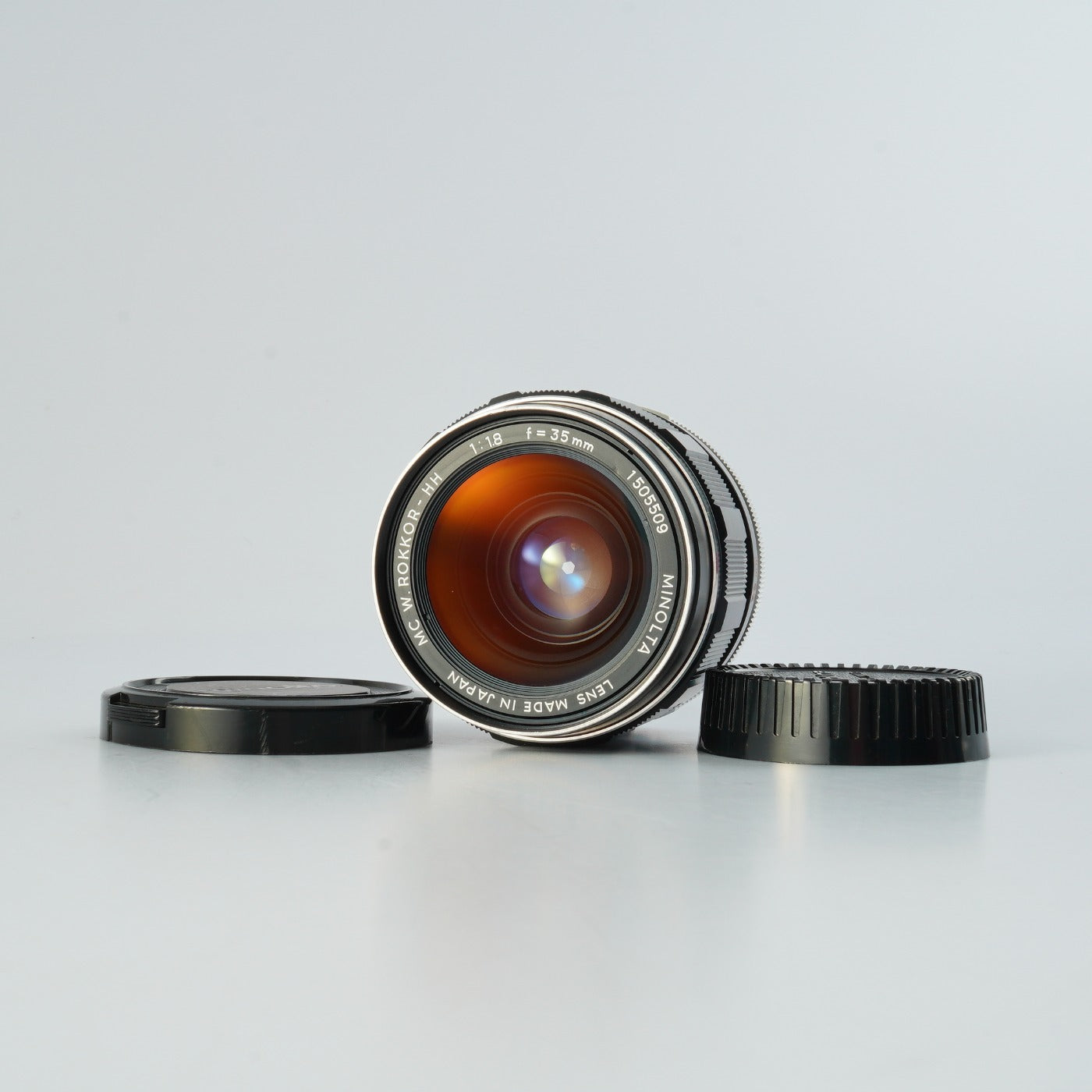 MINOLTA MC W.ROKKOR HH 35mm F/1.8 単焦点レンズ