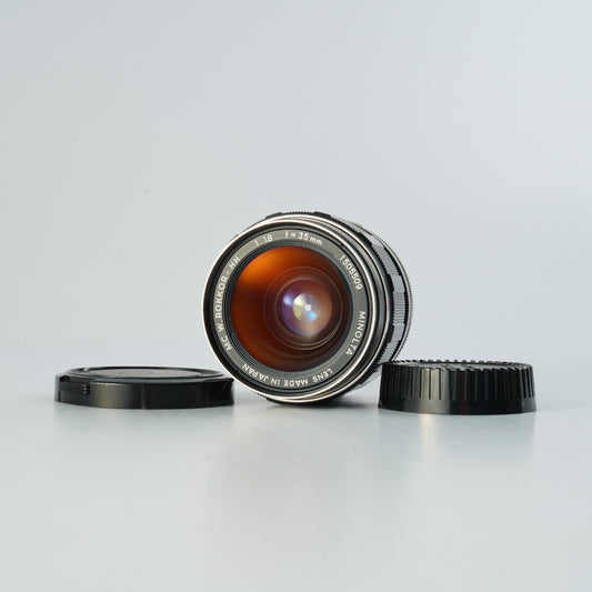 MINOLTA MC W.ROKKOR HH 35mm F/1.8 単焦点レンズ