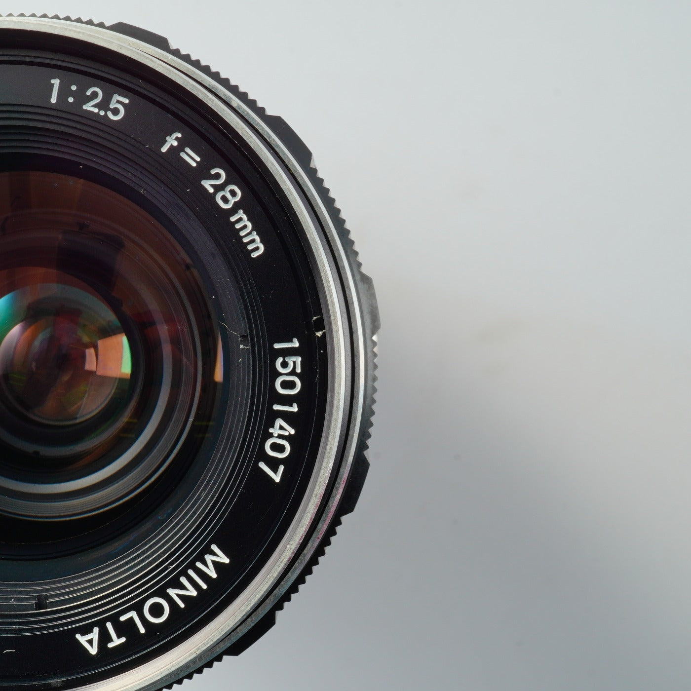 MINOLTA MC W.Rokkor-SI 28mm F/2.5 単焦点レンズ
