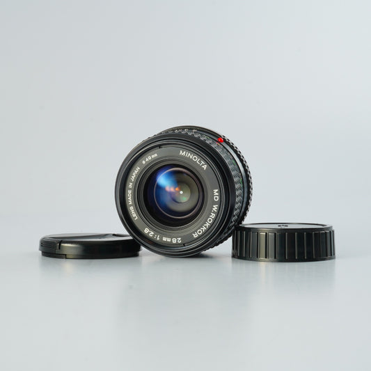 MINOLTA MD W.ROKKOR 28mm F/2.8 単焦点レンズ