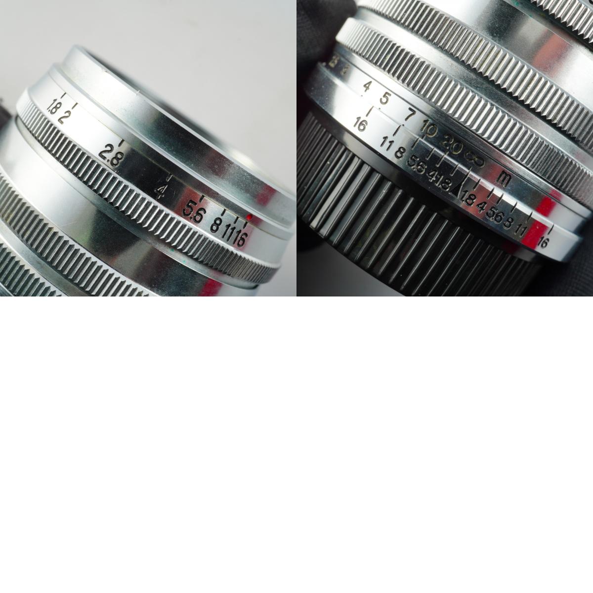 Canon 50mm F/1.8 For L39 単焦点レンズ