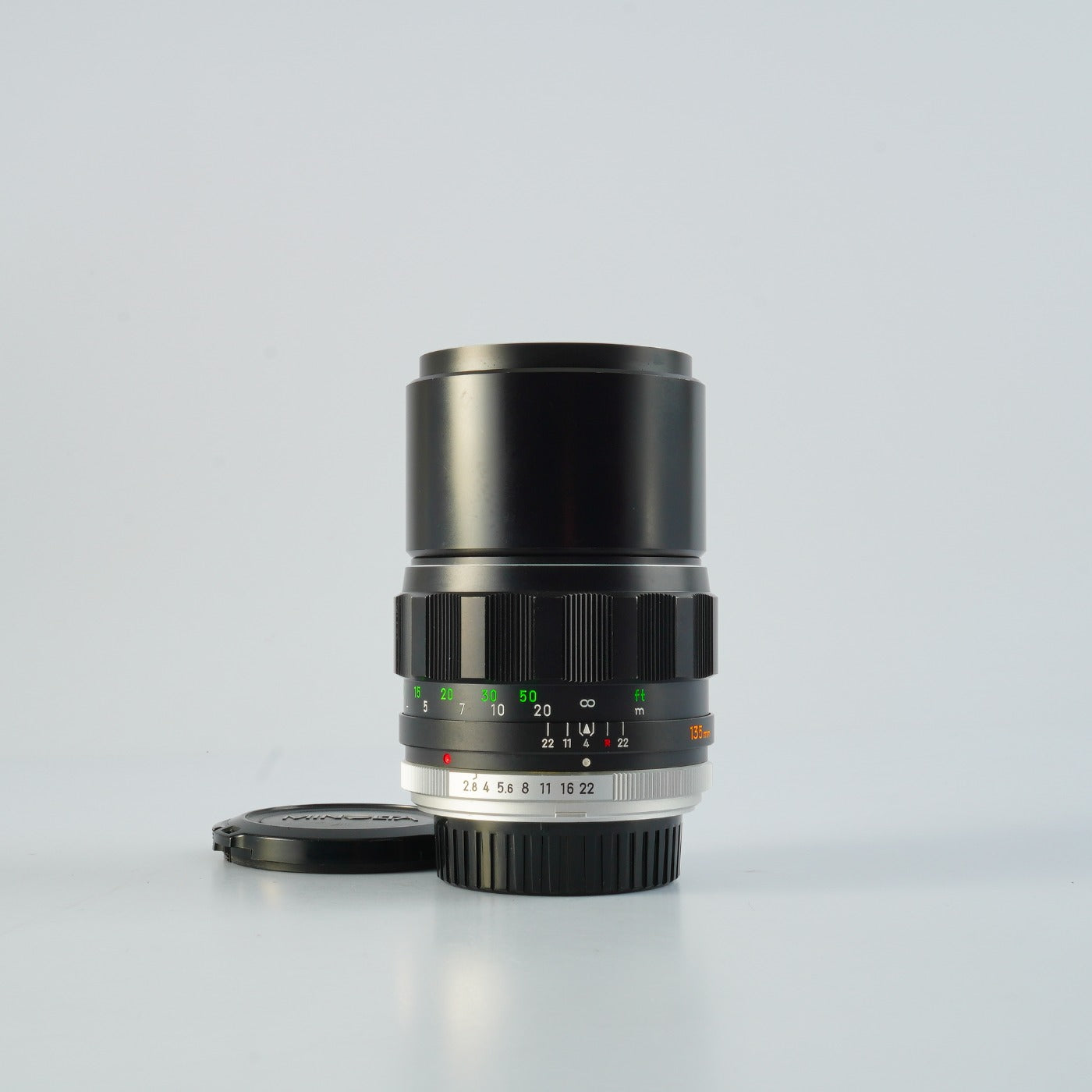 MINOLTA MC TELE ROKKOR PF 135mm F/2.8 単焦点レンズ