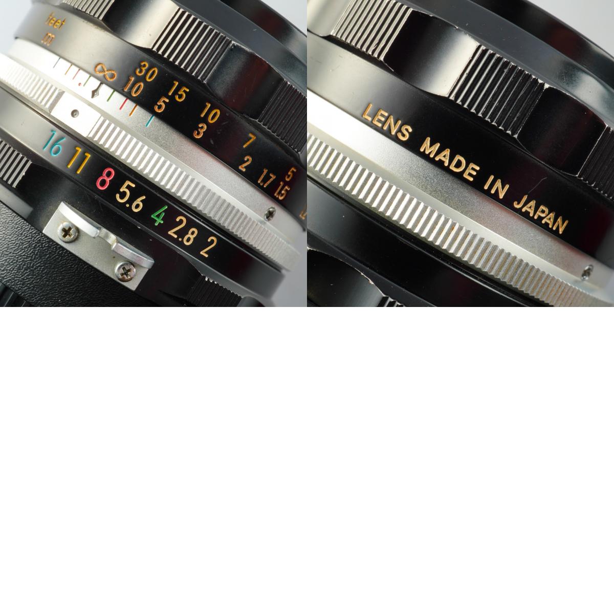 Nikon 非Ai NIKKOR-H.C Auto 50mm F/2 単焦点レンズ