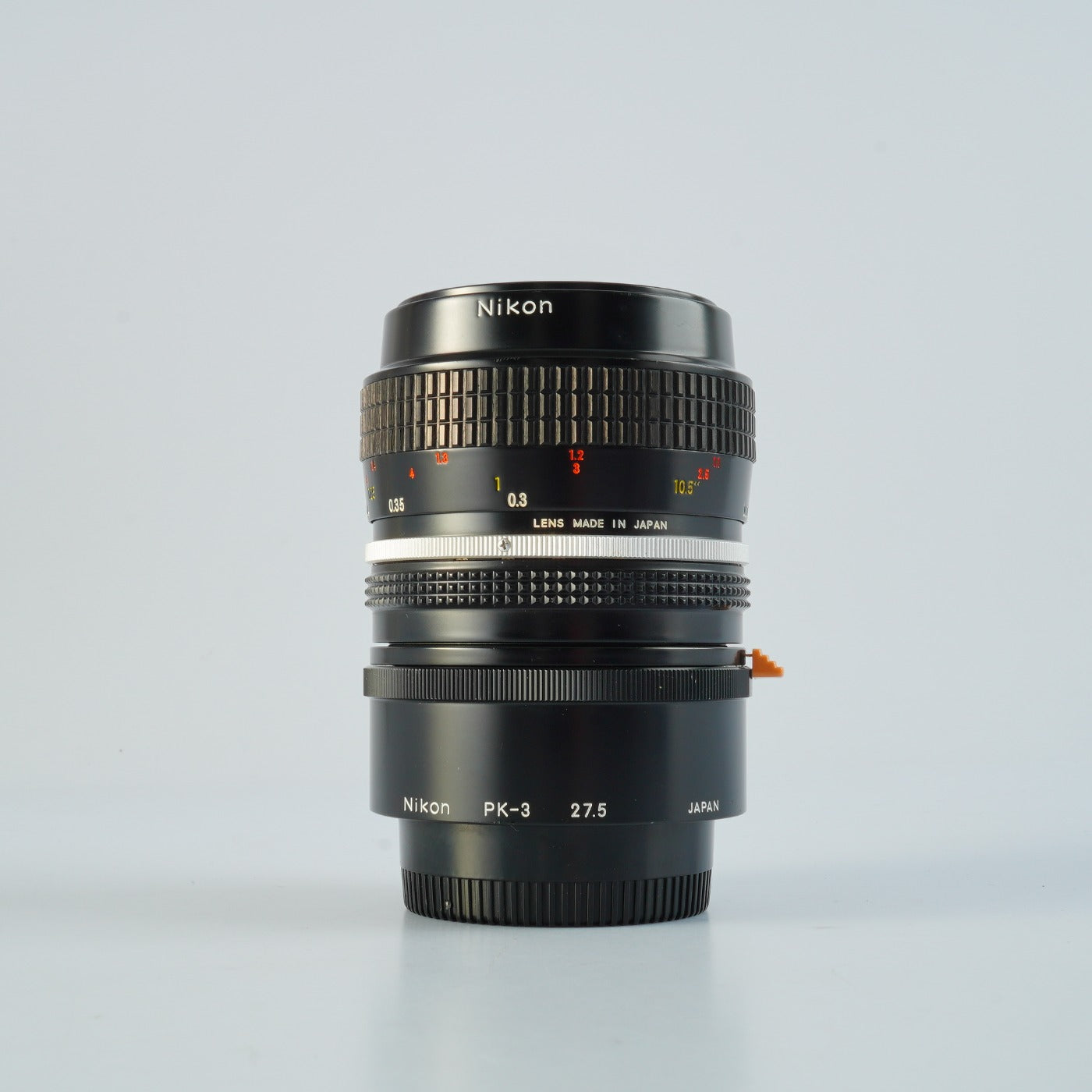 Nikon 非Ai Micro-NIKKOR 55mm F/3.5 + PK-3 27.5 Extension マクロレンズ