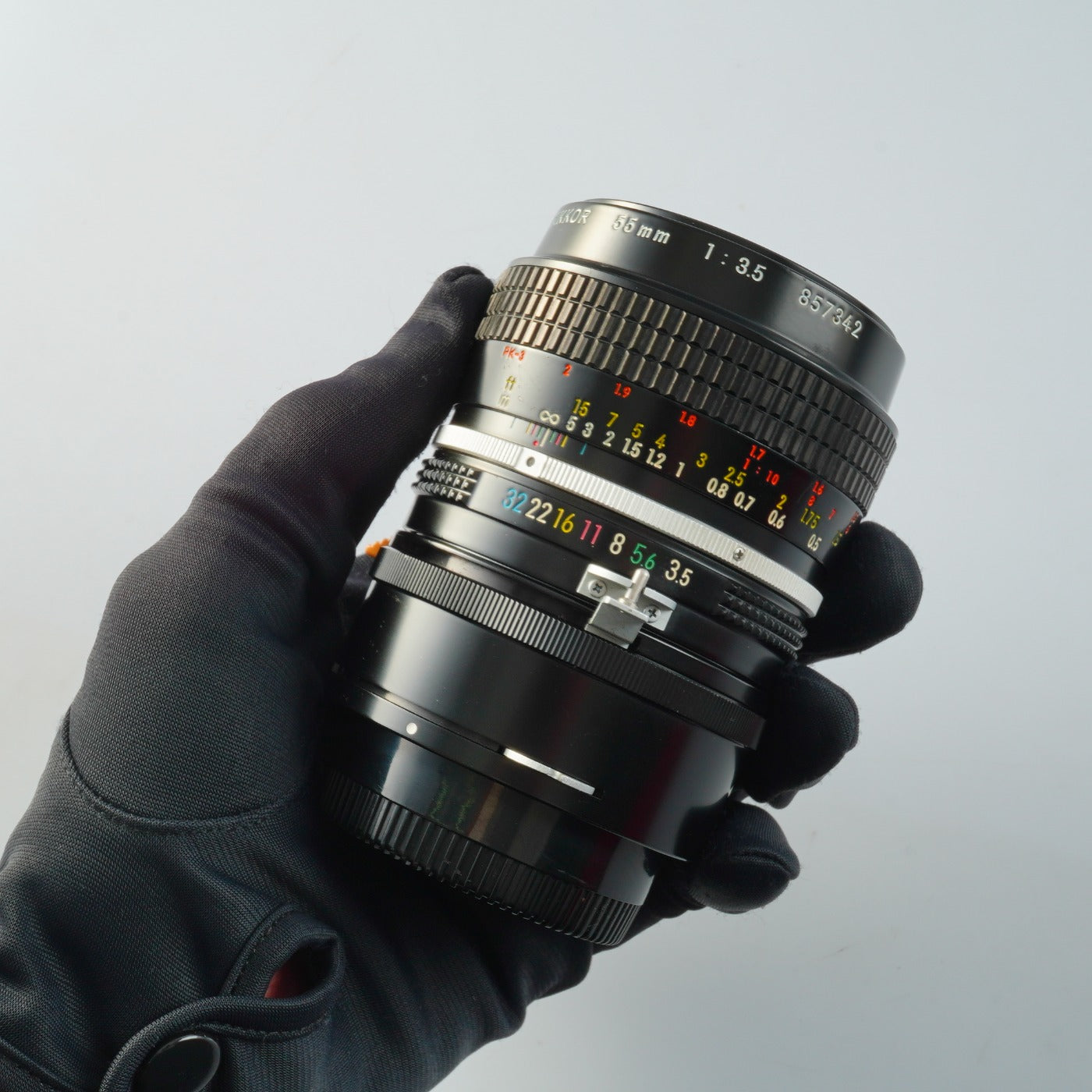 Nikon 非Ai Micro-NIKKOR 55mm F/3.5 + PK-3 27.5 Extension マクロレンズ