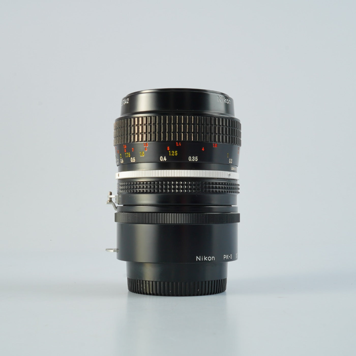 Nikon 非Ai Micro-NIKKOR 55mm F/3.5 + PK-3 27.5 Extension マクロレンズ