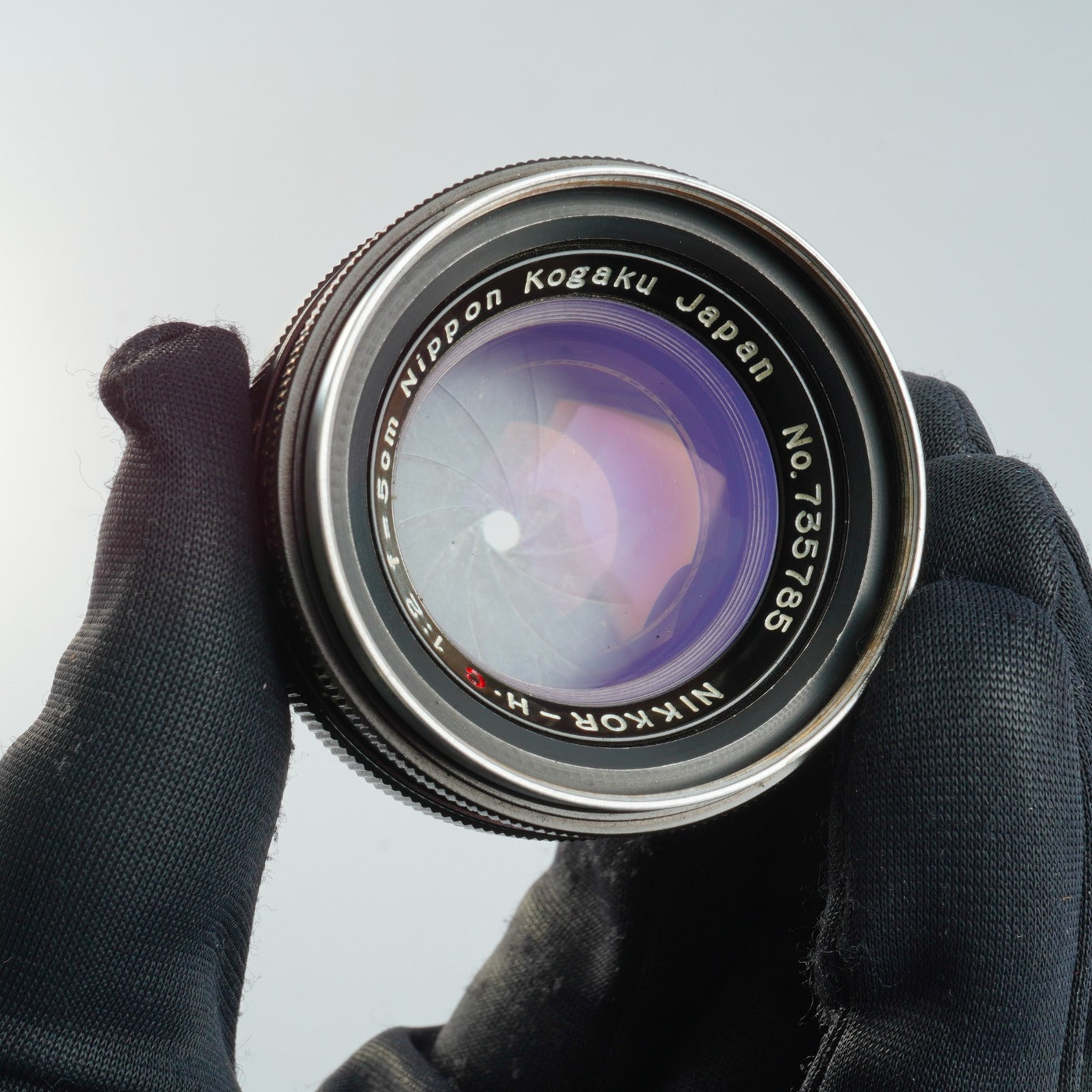 【Serviced】 Nikon S2 Black Dial Late Model レンジファインダーフィルムカメラ