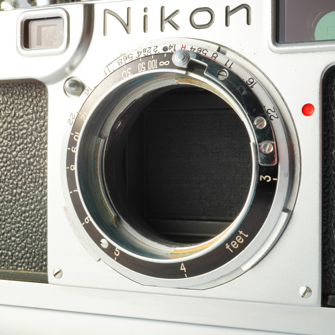 【Serviced】 Nikon S2 Black Dial Late Model レンジファインダーフィルムカメラ
