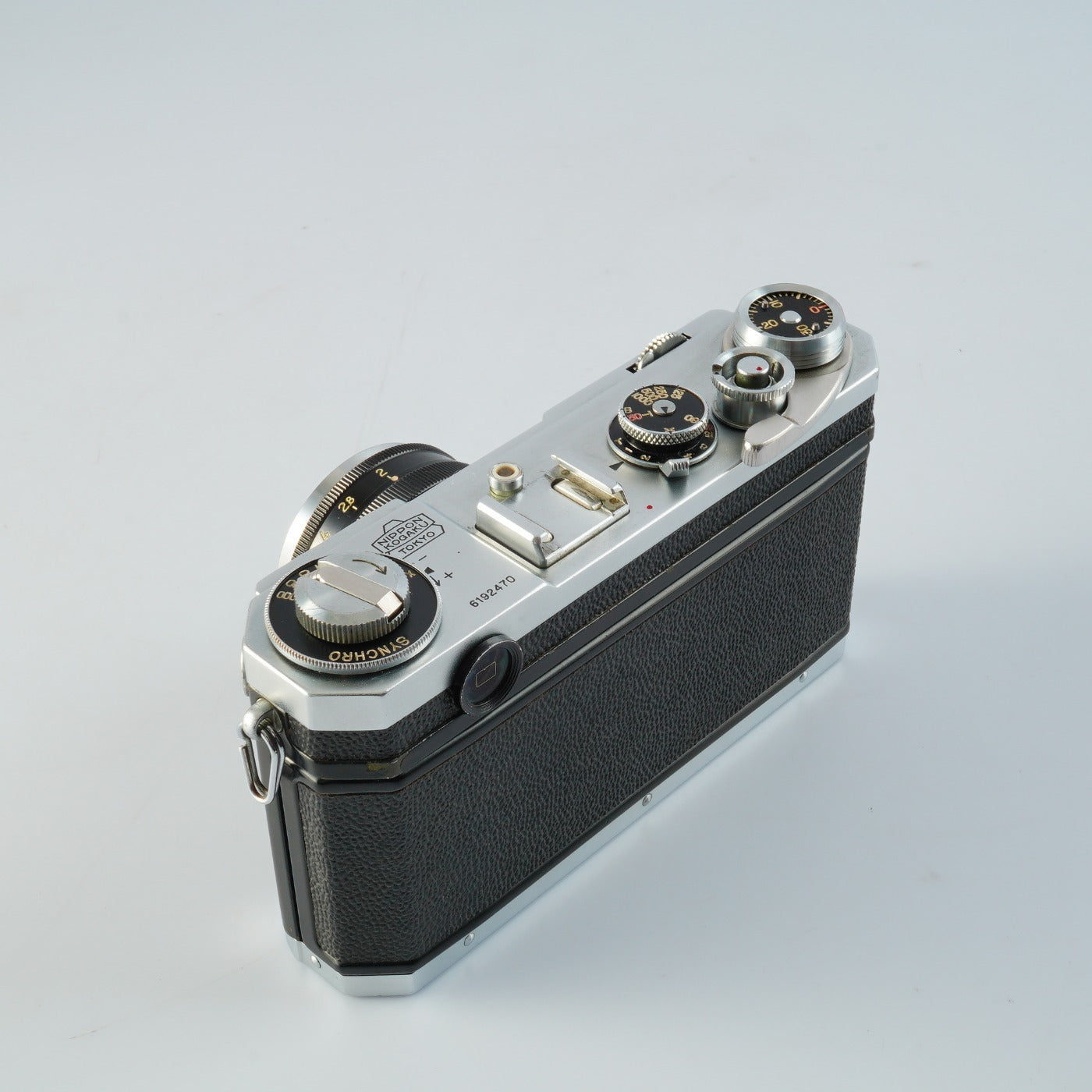 【Serviced】 Nikon S2 Black Dial Late Model レンジファインダーフィルムカメラ