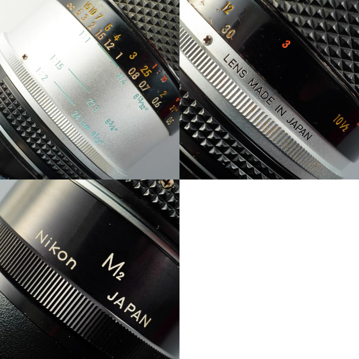 Nikon Ai改 Micro Nikkor-P.C Auto 55mm F/3.5 + M2 Extention tube 単焦点レンズ