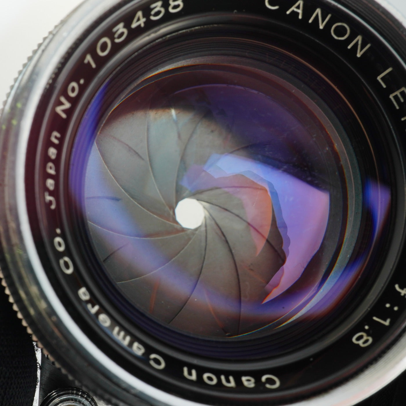 Canon 50mm F/1.8 For L39 単焦点レンズ