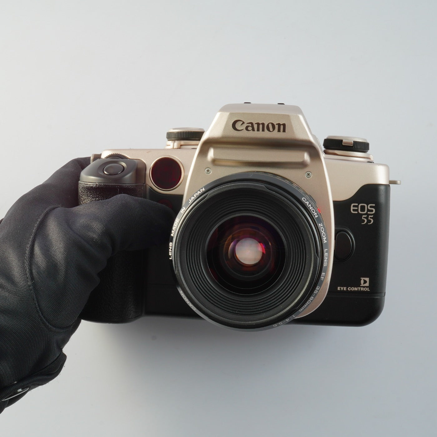 Canon EOS 55 (ELAN II) Gold ＋ EF 35-80mm F/4-5.6 USM AF フィルム一眼レフカメラ