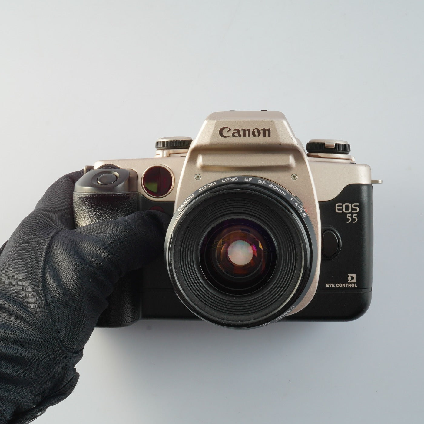 Canon EOS 55 (ELAN II) Gold ＋ EF 35-80mm F/4-5.6 USM AF フィルム一眼レフカメラ