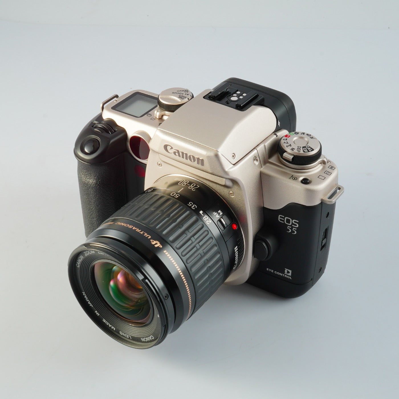 Canon EOS 55 (ELAN II) Gold ＋ EF 28-80mm F/3.5-5.6 Ⅱ USM AF フィルム一眼レフカメラ