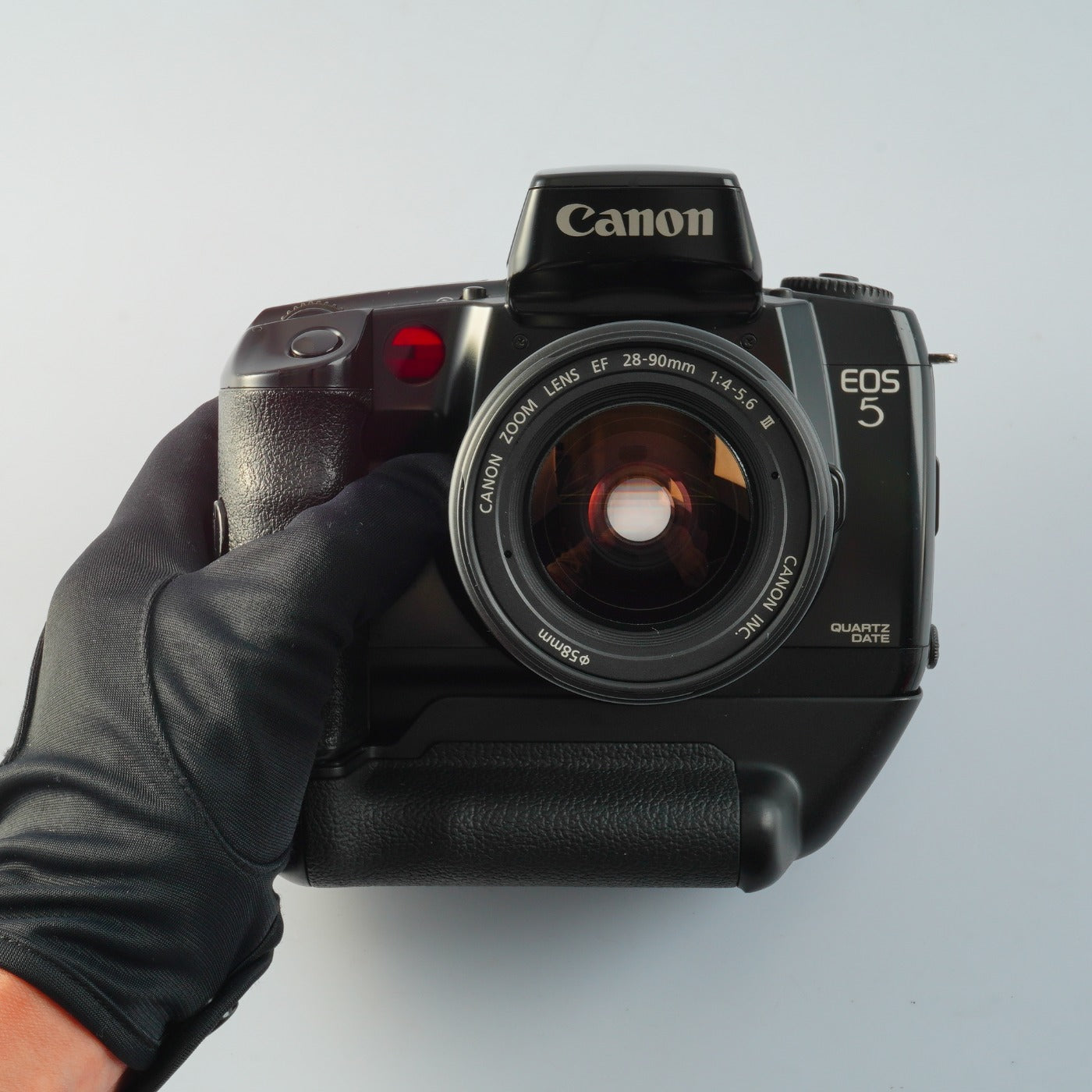 Canon EOS 5 QD + VG-10 + EF 28-90mm F/4-5.6 Ⅲ AF フィルム一眼レフカメラ