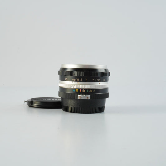 Nikon Nippon Kogaku NIKKOR-S Auto 5cm 50mm F/2 非Ai PAT.PEND. Model 単焦点レンズ