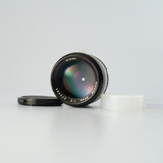 Nikon Ai-S NIKKOR 85mm F/2 単焦点レンズ