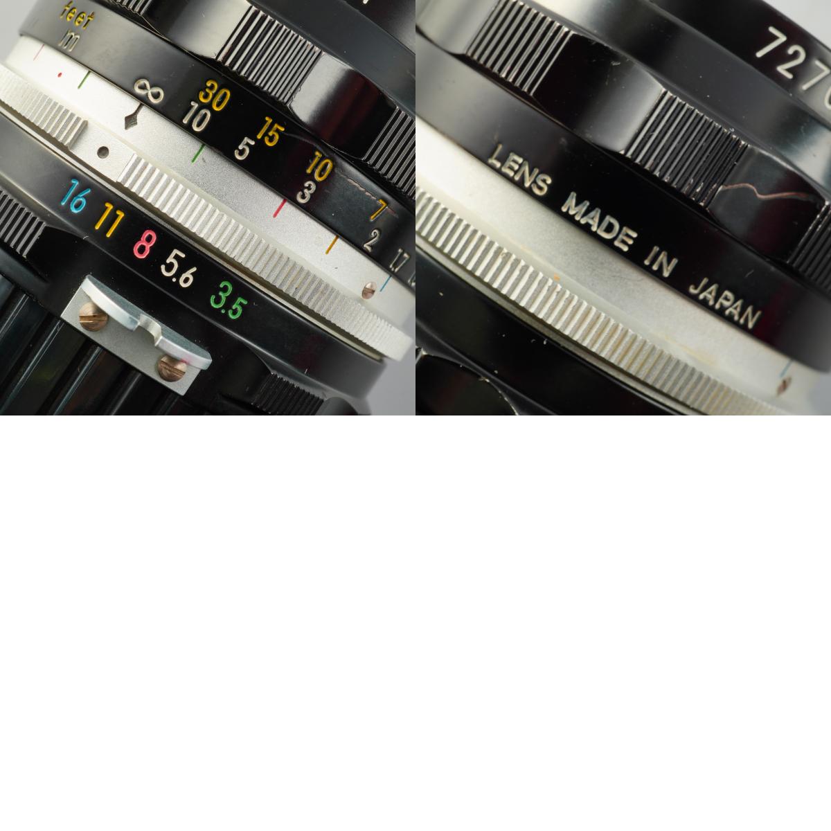 Nikon 非Ai NIKKOR-H Auto 28mm F/3.5 単焦点レンズ