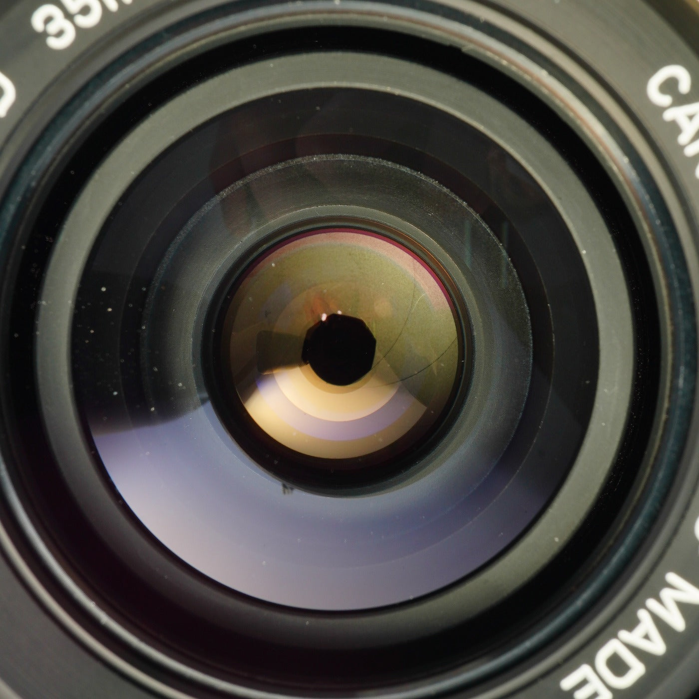 Canon FD 35mm F/2 Early Concave "O" 単焦点レンズ