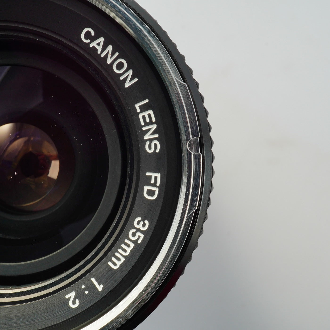 Canon FD 35mm F/2 Early Concave "O" 単焦点レンズ