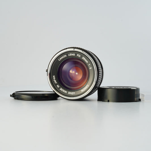 Canon FD 35mm F/2 Early Concave "O" 単焦点レンズ