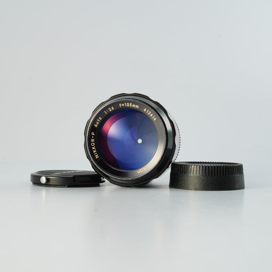 Nikon Ai改 NIKKOR-P Auto 105mm F/2.5 単焦点レンズ