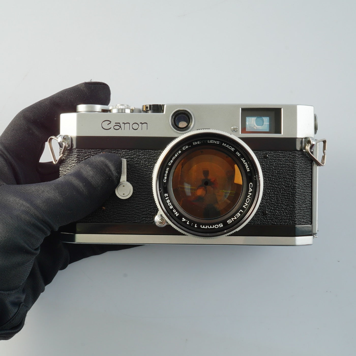 【SERVICED & TESTED】 Canon P + 50mm F/1.4 レンジファインダーフィルムカメラ
