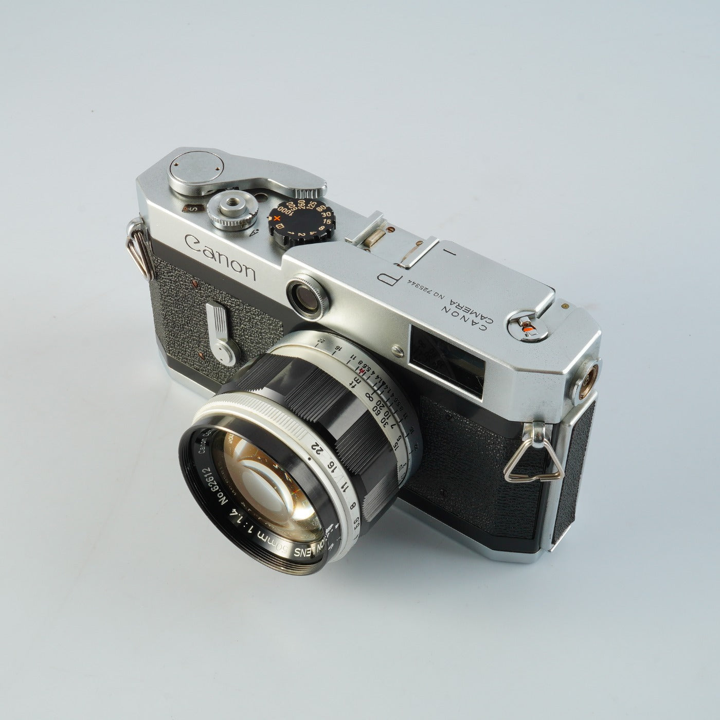 【SERVICED & TESTED】 Canon P + 50mm F/1.4 レンジファインダーフィルムカメラ