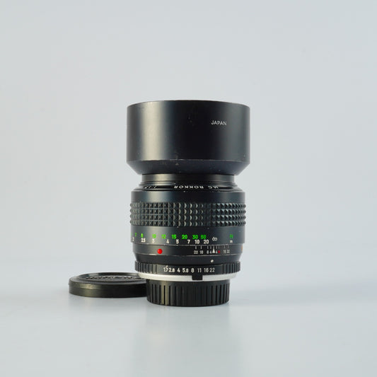MINOLTA MC ROKKOR 85mm F/1.7 単焦点レンズ