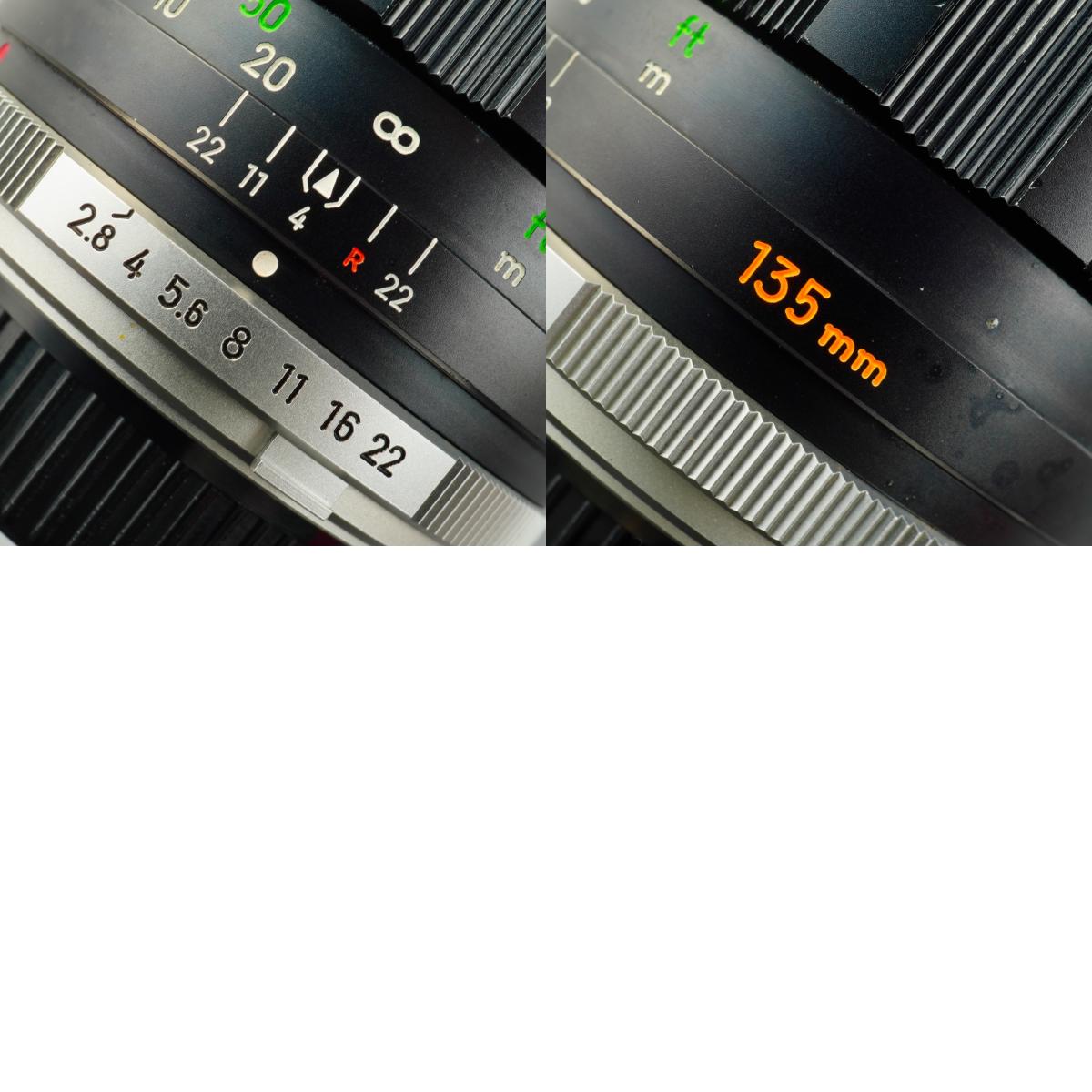 MINOLTA MC Tele Rokkor PF 135mm F/2.8 単焦点レンズ