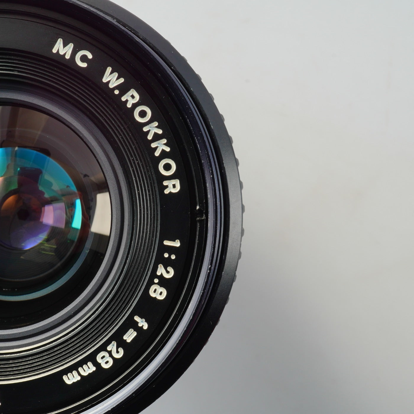 MINOLTA MC W.Rokkor 28mm F/2.8 単焦点レンズ